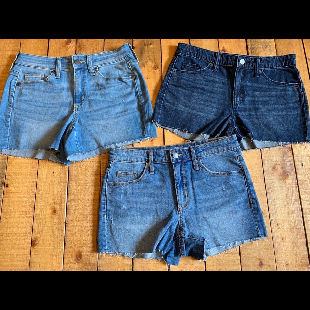 Set of 3 Pairs of NWOT Jean Shorts